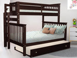 Twin over Full Bunk Beds with Ladders or Stairs