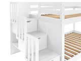 The Stairs can be positioned on the right or the left The Stairs can be positioned on the right or the left