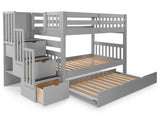 Stairway can be positioned on the Right or the Left Stairway can be positioned on the Right or the Left