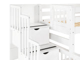 Easy Access to Top Bunk
 Easy Access to Top Bunk