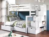Can be converted in to one twin bed and one full bed Can be converted in to one twin bed and one full bed