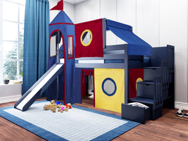 Sleep and Fun in this Castle Bed