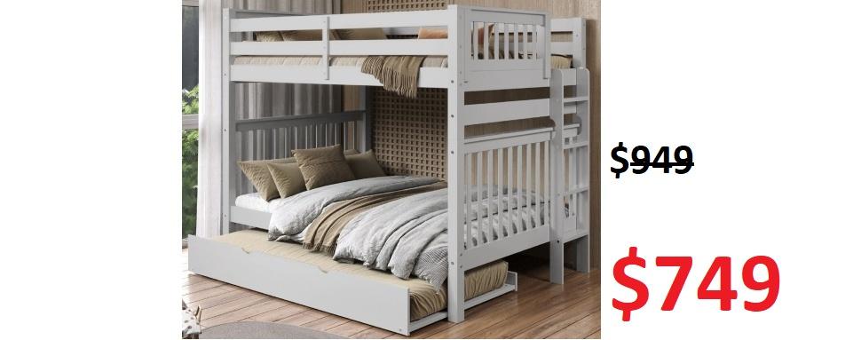 Full over Full Bunk Beds from $649