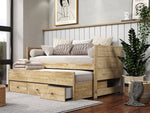Captains Bed with Trundle and Drawers