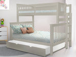 Twin over Full Bunk Beds with Ladders or Stairs