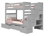 Stairs can be positioned on the Right or the Left