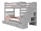Stairs can be positioned on the Right or the Left