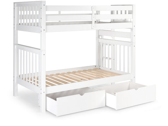 End Ladder can be positioned on the Front or the Back