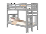 Bunk Bed Tall Twin over Twin End Ladder in Gray for only $549