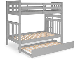 End Ladder can be positioned on the Front or the Back
