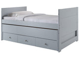 Bedz King Twin Captains Bed in Breezy Blue for only $299