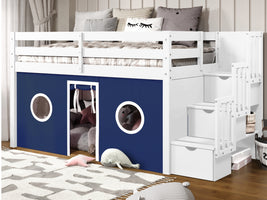 This loft bed has been tested and certified by an independent laboratory