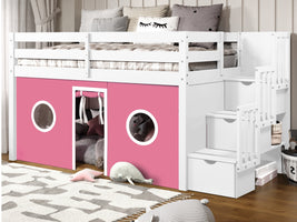 This loft bed has been tested and certified by an independent laboratory