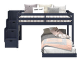 Twin over Twin Low  Bunk Bed when you need that little extra space in the bedroom