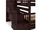 Easy Access to Top Bunk
