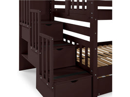Easy Access to Top Bunk
