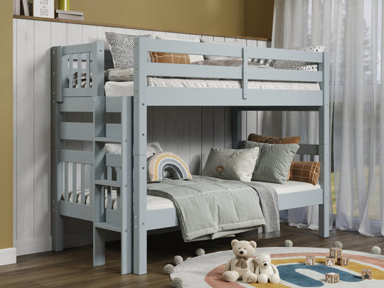 Breezy Blue BK906EL bunk bed can be separated into two twin beds