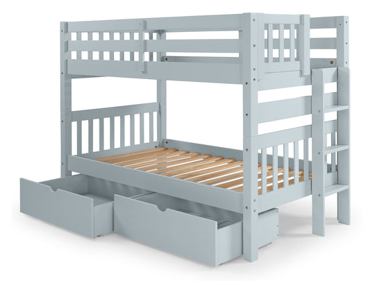 End Ladder can be positioned on the Front or Rear