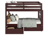 This traditional dark cherry offers a fresh perspective and a clean look