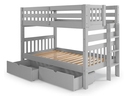 End Ladder can be positioned on the Front or Rear