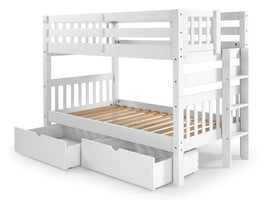 End Ladder can be positioned on the Front or Rear