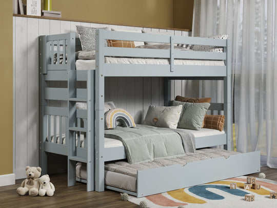 Breezy Blue BK906EL bunk bed can be separated into two twin beds
