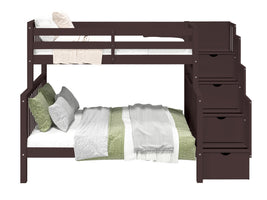 This traditional dark cherry offers a fresh perspective and a clean look