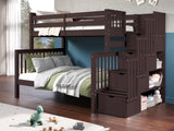 Can be converted in to one twin bed and one full bed