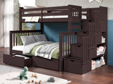 Can be converted in to one twin bed and one full bed