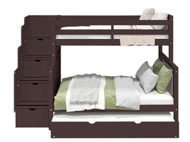 This traditional dark cherry offers a fresh perspective and a clean look