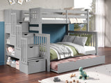Can be converted in to one twin bed and one full bed