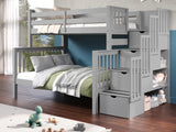 Can be converted in to one twin bed and one full bed