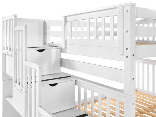 Easy Access to Top Bunk
