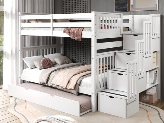 Can be converted in to two full beds
