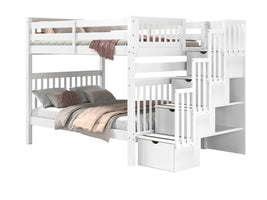 Stairway can be positioned on the Right or the Left