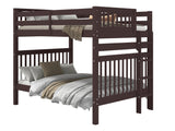 Bunk Bed Full over Full End Ladder in Dark Cherry for only $649