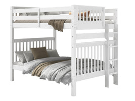 Bunk Bed Full over Full End Ladder in White for only $499