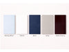 Bedz King Color Swatches - Blue, Breezy Blue, Dark Cherry, Gray and White