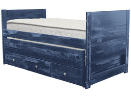 No 2 beds are alike with the unique Weathered Finish