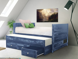 This All in One Bed in Weathered Blue will look great in your Home