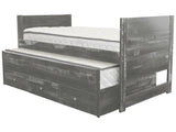No two beds are alike with the unique weathered finish