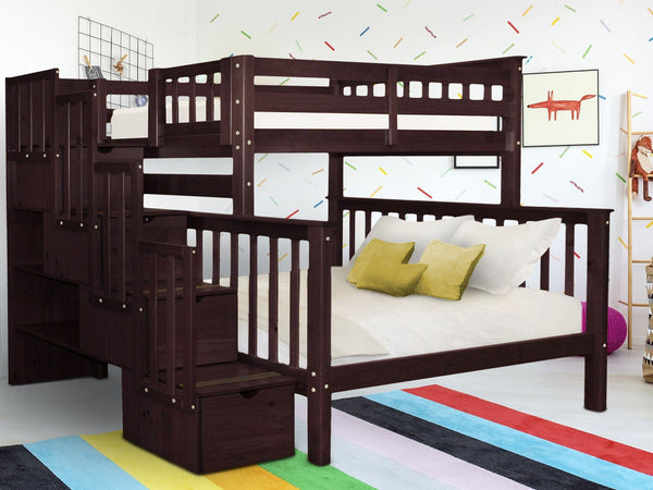 Stairway Bunk Beds with Drawers in the Steps