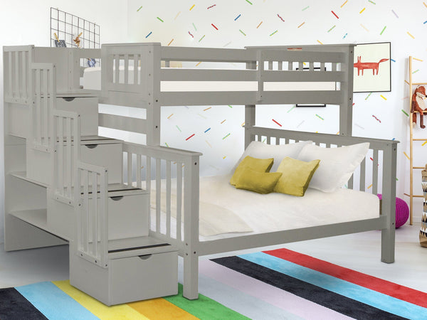Stairway Bunk Beds with Drawers in the Steps