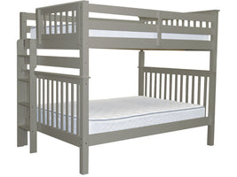 Bunk Bed Full over Full End Ladder Gray for only $599