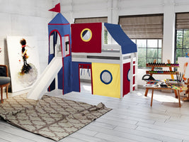 Fun and Sleep in this Castle Bed