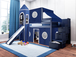 Sleep and Fun in this Castle Bed