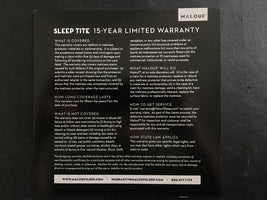 15 Year Warranty