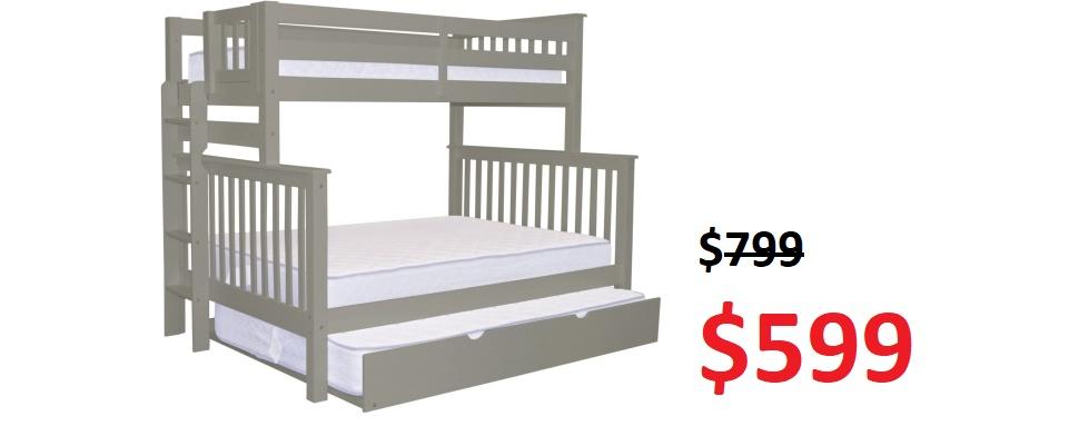 Twin over Full Bunk Beds from $499